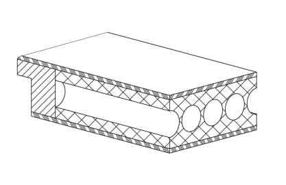 DEXTÜRA-SUPERLACKTÜR RUND  DIN LS<br/>86,0 x 198,5 CM RÖHRENSPAN REINW. title=